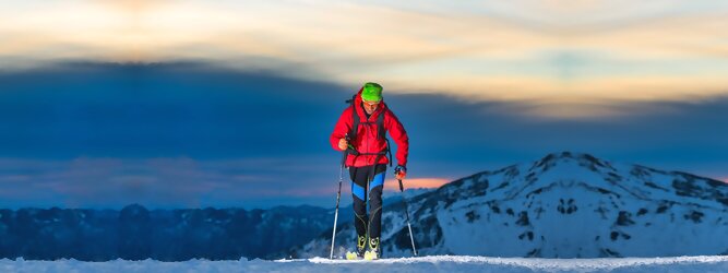 Trip Health - die perfekte Skitour planen | Unberührte Tiefschnee Landschaft, die schönsten, aufregendsten Skitouren Tirol. Anfänger, Fortgeschrittene bis Profisportler