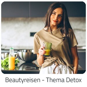 Reiseideen - Beautyreisen zum Thema - Detox Reise auf Trip Health buchen